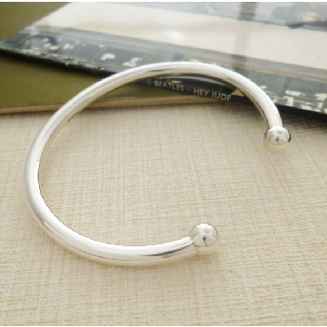 mens silver bangle