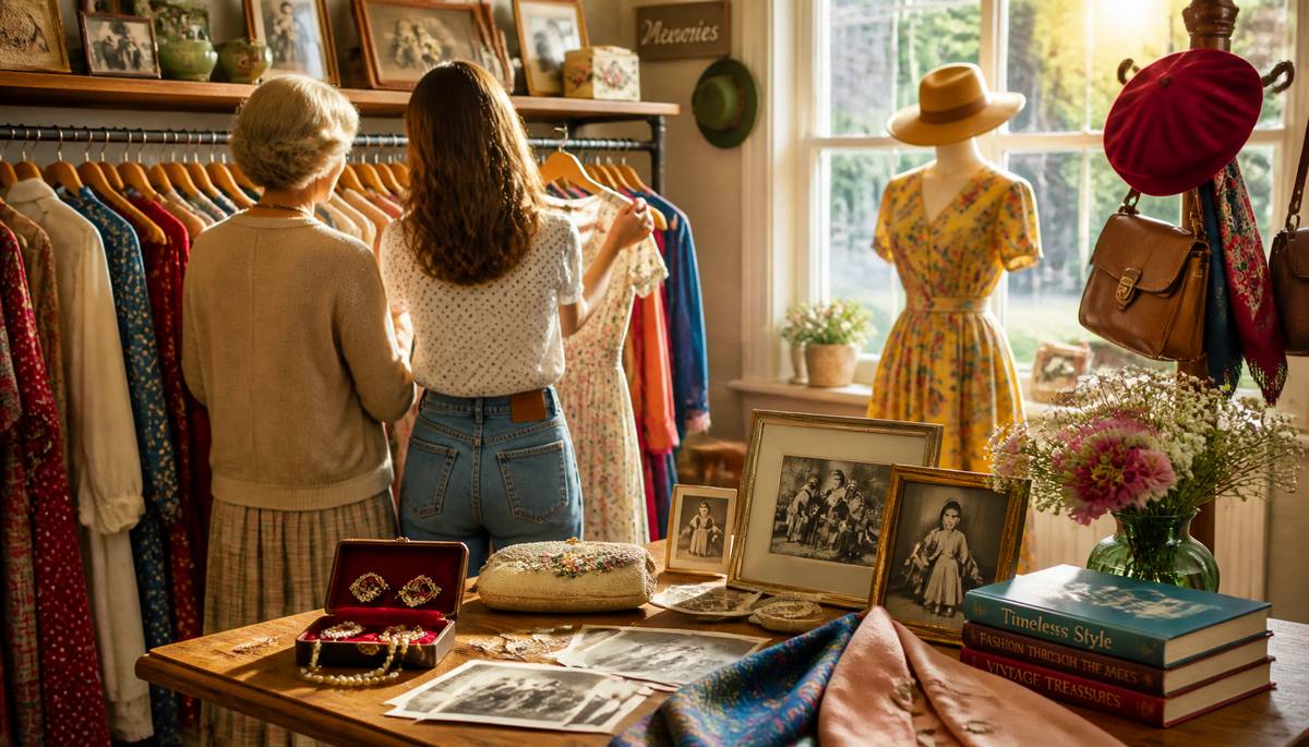 Bridging Generations Through Vintage Fashion
