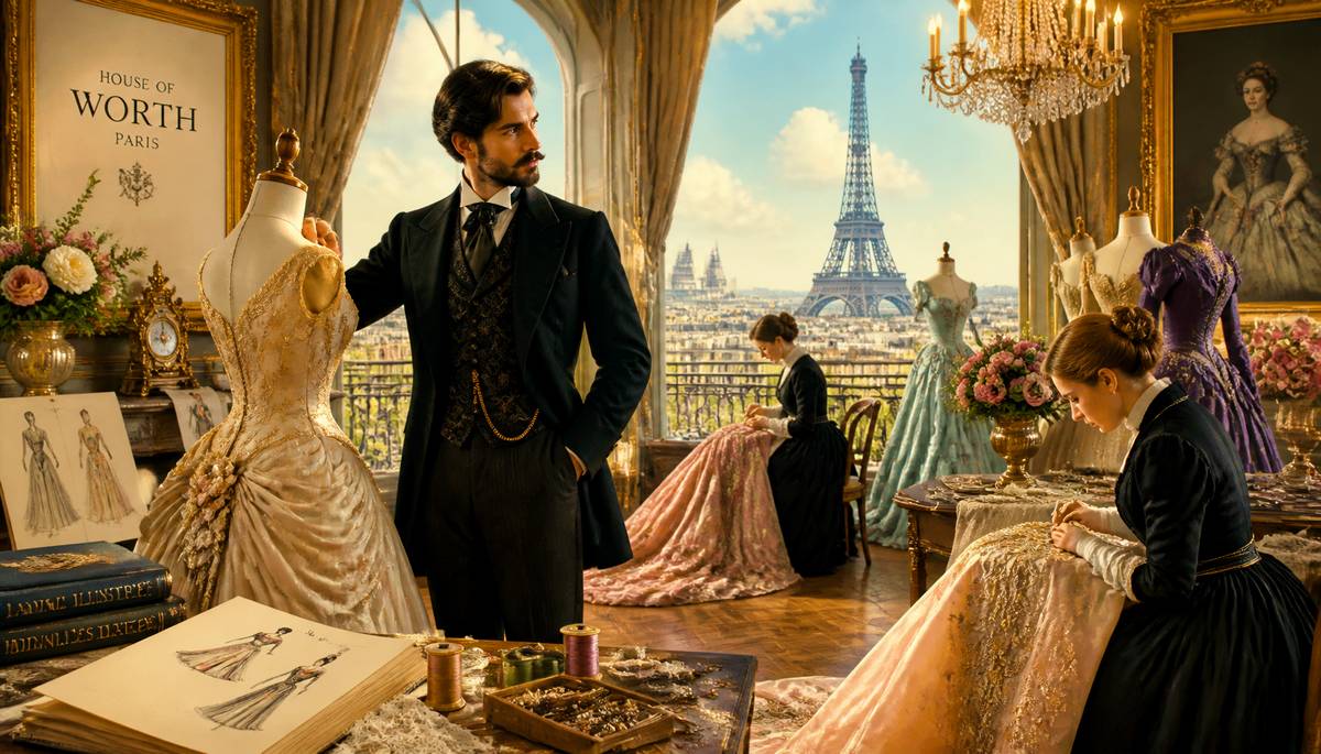 Haute Coutures Birth: 19th Century Parisian Fashion