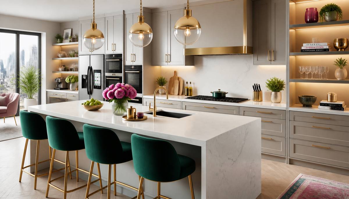 Chic and Timeless: A Kitchen Design for the Fashion-Forward