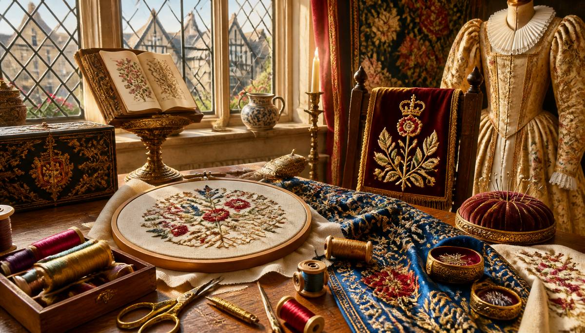 Elizabethan Embroidery: Stitching the 16th Century