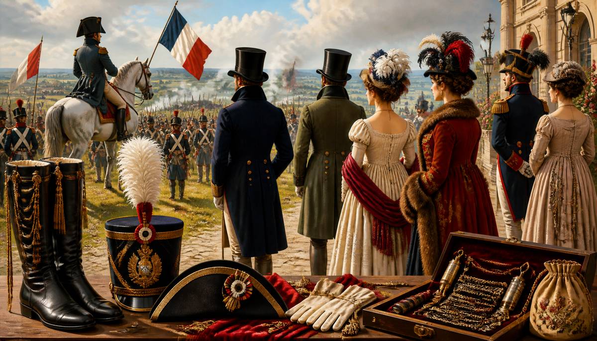 Napoleonic Military Influence on 19th Century Fashion