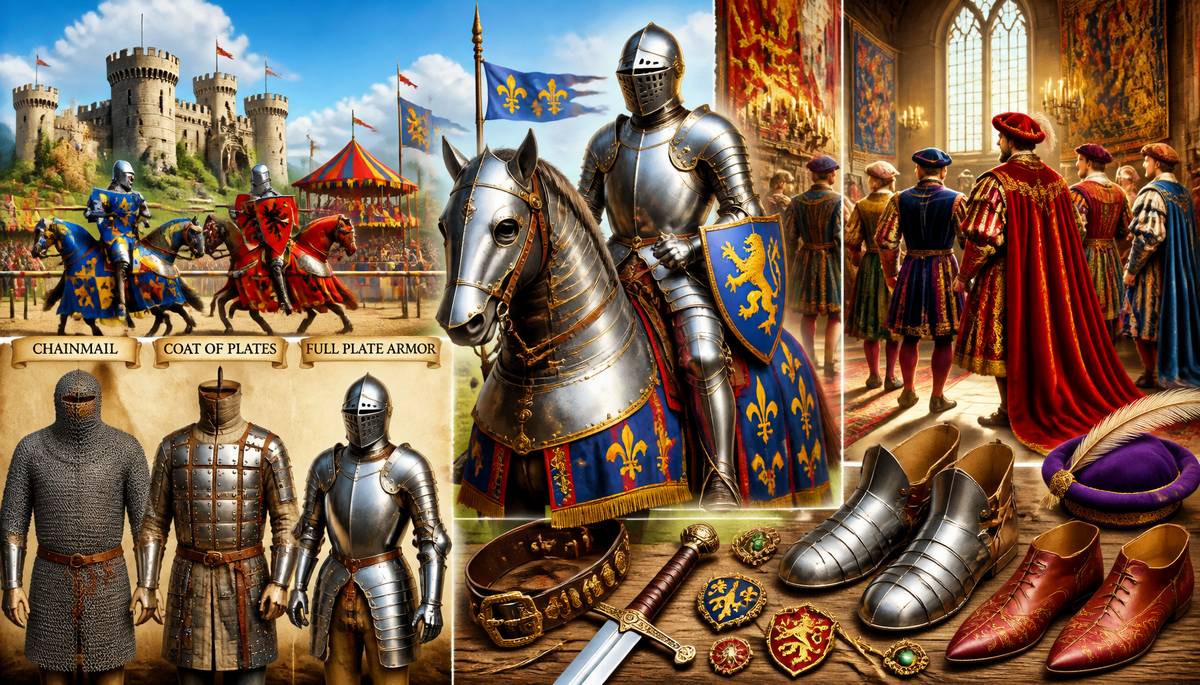 Medieval Armor to Courtly Attire: Europes Knightly Fashion