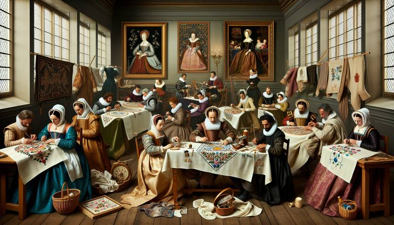 Elizabethan Embroidery: Stitching the 16th Century