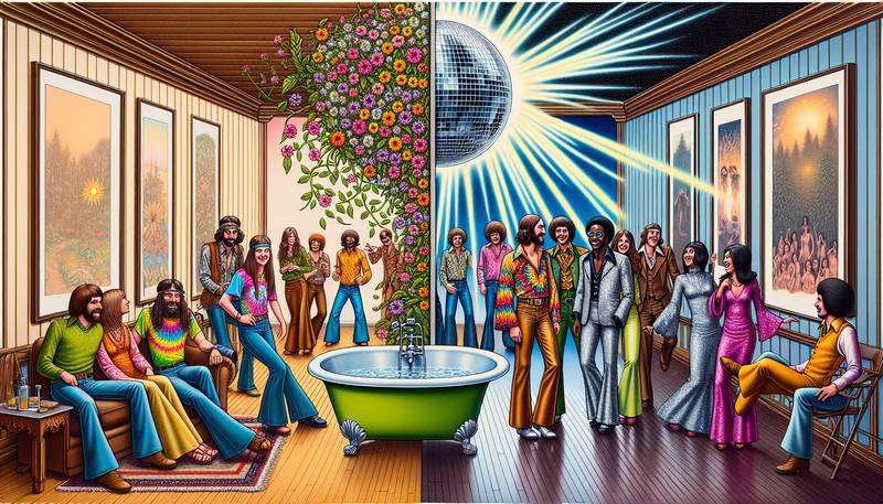 Hippie to Disco: Transitioning Trends of the 1970s