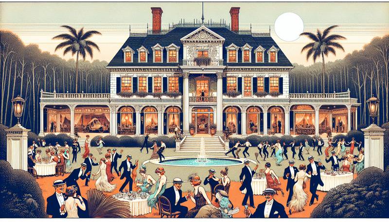Gatsbys Twenties: Jazz Age Elegance and Excess