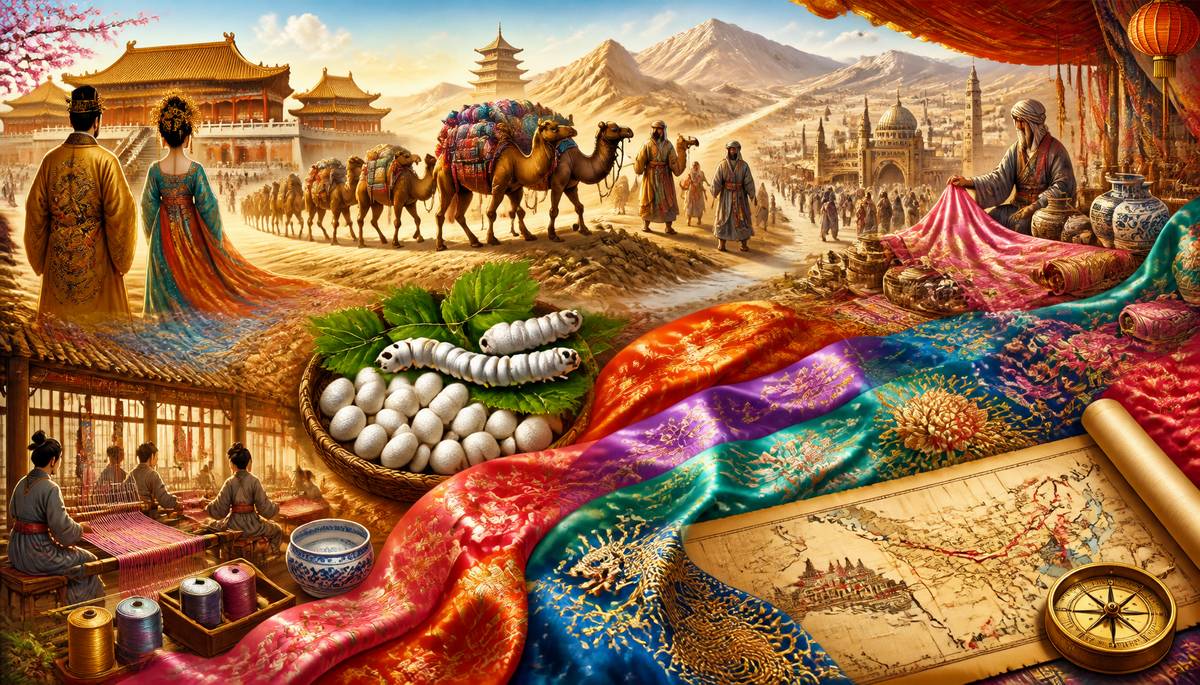 Silk Road Riches: Tang Dynasty Chinas Luxurious Fabrics