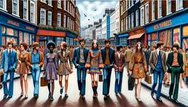 Carnaby Street Cool: 1960s London`s Fashion Hub
