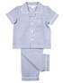 Baby Boys Woven Check All-in-One Pyjamas
