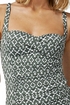 Moontide Sonar F-G Cup Tankini Set in Olive Green