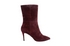 3.5 inch Boots - Burgundy Suede Low Boots
