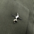 Personalised Solid Silver Initial X Cufflinks