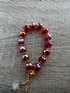 Red Crystal Bead Bracelet