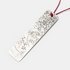 Japanese Silver Pendant on Red Silk