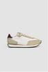 International Runner Cream Lightweight Nylon Trainer