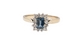 A single opal dress ring