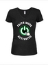 Faith Mode Activated Juniors V Neck T-Shirt
