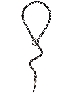 NEW! FORBIDDEN DELUXE Necklace - Black Matte & Gunmetal