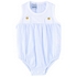BABY BOY GINGHAM ROMPER