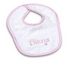 Girl's Personalized Gingham Bib