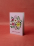 Violet Wild Flowers Card