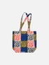 Multicolour Floral Tote Bag