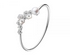 Fei Liu Alyssum 9 Cluster Open End Bangle