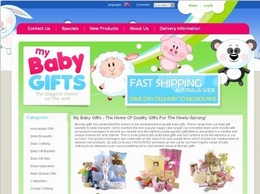 https://www.mybabygifts.com.au website