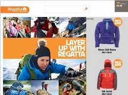 https://www.regatta.com/ website