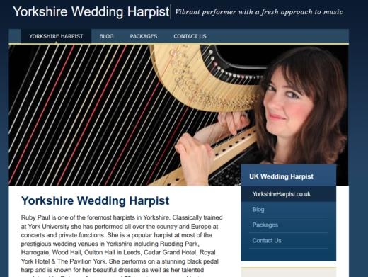 http://www.yorkshireharpist.co.uk/ website
