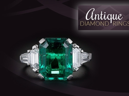 https://laurelleantiquejewellery.com/collections/diamond-rings website